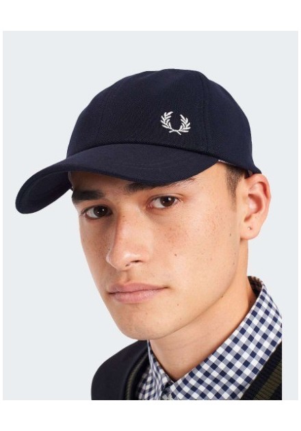 GORRA UNISEX FRED PERRY  COLOR MARINO